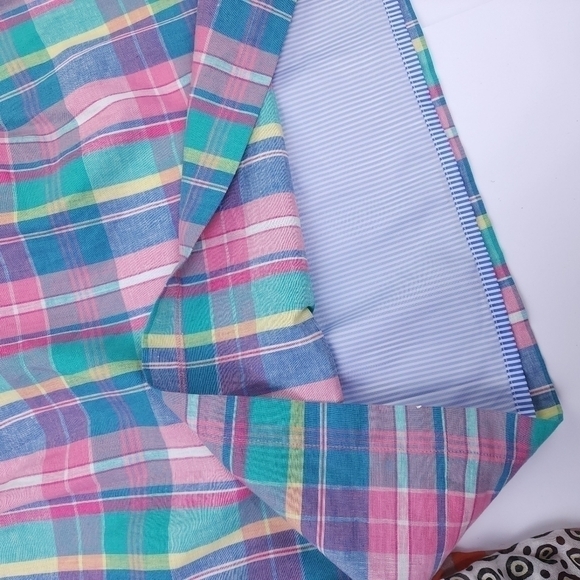 New Talbots Multi-colored Skirt Sz 12 - Picture 10 of 13